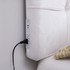 Mo' Classic College Outlet Headboard with Legs - Plush Velvet White