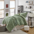 Oversized Bedding for College Apartment Essentials Checklist for Girls Neutral Dorm Room Decor Fluffy Faux Fur Twin Extra Long Comforter Set