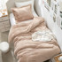 Light Beige  Twin Extra Long Bedspread Set Machine Washable Sherpa  Twin XL Bedding Dorm Bedding Essentials
