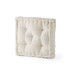 Rainha® - Classic Tufted College Cushion - Cream