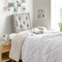 Rainha® - Classic Tufted College Cushion - Glacier Gray