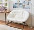 Easy to Store Fold Flat Dorm Room Seating College Sofa with Durable Metal Frame for College Use