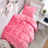 Cute Dorm Room Decor Pink Twin Extra Long Comforter Set Oversized Fluffy Bedding for College Apartment Essentials Checklist for Girls