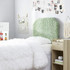 Mo' Fluffy Feathers College Headboard - Plush Texture Green