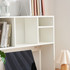 Powered Dorm Desk Hutch College Furniture with Outlet Essential Dorm Room Organization