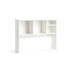 Easy to Assemble Dorm Storage Furniture College Desk Hutch Cube Shaped Dorm Bookshelf White Dorm Room Furniture Essentials
