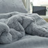 Extra Long Twin Plush Comforter Set Softest College Bedding Made with Cruelty Free Faux Fur Bedding Sets
