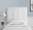 Classic Tufted College Headboard Trendy Dorm Bedding Essentials for Extra Long Twin Sized Bed