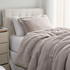 Easy to Match College Bedding 2 Piece Dorm Comforter Set with Matching Textured Dorm Pillow Shams