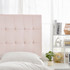 Tavira Allure® Outlet College Dorm Headboard - Ribbon Tufted Rectangle - Light Pink