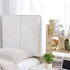 Twin XL Sized Powered Dorm Headboard Easy to Assemble Dorm Furniture for Trendy College Dorm Rooms