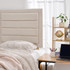 Tavira Allure® Outlet College Dorm Headboard - Panel Raised - Beige Taupe