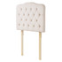 Tavira Allure® Outlet  College Dorm Headboard - Diamond Tufted - Cream