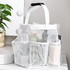 Deluxe Mesh Shower Tote - TUSK® College Storage - White