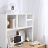 The College Cube Thick - Dorm Desk Bookshelf - White