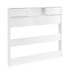 Yak About It® Sliding Door College Dorm Bedside Shelf - White