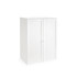 Yak About It® Mini Fridge Cabinet Console - White