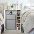 Yak About It® Mini Fridge Cabinet Console - White