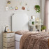 Extra Tall DIY Twin XL Headboard with Legs - White