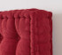 REFURB Rainha® - Ultra Thick Tufted Floor Pillow - Crimson