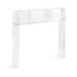 Ciao Bella® - Slim Classic Acrylic College Dorm Bedside Shelf