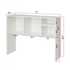 REFURB The College Cube - Dorm Desk Bookshelf - White