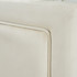 Tavira Allure® College Dorm Outlet Headboard with Legs - Corded - Cream