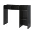 REFURB Classic Dorm Desk Bookshelf - Black