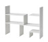 REFURB Yak About It® Compact Adjustable Dorm Desk Bookshelf - White