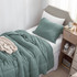 Down with the Thinness - Coma Inducer® Twin XL Comforter Set - Duck Green