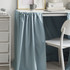 Cotton Dorm Bungee Desk Skirt - Faded Denim