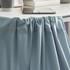 Cotton Dorm Bungee Desk Skirt - Faded Denim