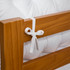 Rainha® - Cushion Tufted Tall College Headboard - White