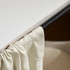 Cotton Dorm Bungee Desk Skirt - Sepia Beige