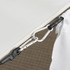 Cotton Dorm Bungee Desk Skirt - White