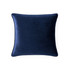 Rainha® Velvet Dutch Ruffled, Euro & Bolster Pillow Set - Navy