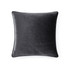 Rainha® Velvet Dutch Ruffled, Euro & Bolster Pillow Set - Gray