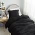 Thicker Than Thick® - Coma Inducer® Twin XL Comforter Set - Standard Plush Filling - Real Black