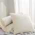 Rainha® Velvet Euro Pillow - Creamy Beige