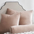 Rainha® Velvet Euro Pillow - Mocha