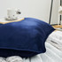 Rainha® Velvet Euro Pillow - Navy