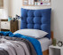 REFURB Rainha® - Puffy Tufted College Headboard - Royal Navy Blue