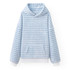 Coma Hoodie - Smoke Blue Stripe