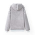 Coma Hoodie - Gray Stripe