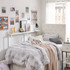Suprima® Dorm Bedside Console - Single Shelf with Outlet - White