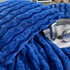 Roll Cakes® Chunky Bunny® - Coma Inducer® Twin XL Comforter Set - Strong Blue