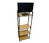 Easy to Match Dorm Furniture Pieces Black College Storage Shelving for College Textbooks Easy to Match Dorm Furniture Pieces Black College Storage Shelving for College Textbooks