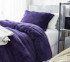 Purple Twin Extra Long Bedding Essentials College Student Must Haves Designer Duvet Cover Fleece Bedspread Girls Dorm Decor Ideas