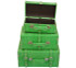 College-Ave Mini-Trunks (Set of 3) - Lime Dorm Essentials Dorm Room Decor