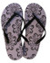 Black and White Flowers - Shower Sandal